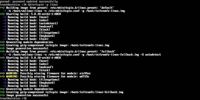 ArchLinuxをインストールする方法 