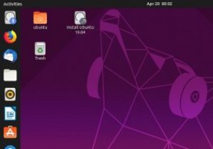 Ubuntu19.04の新機能 