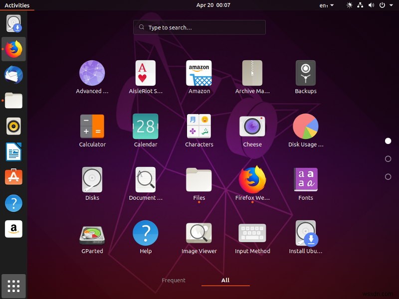 Ubuntu19.04の新機能 