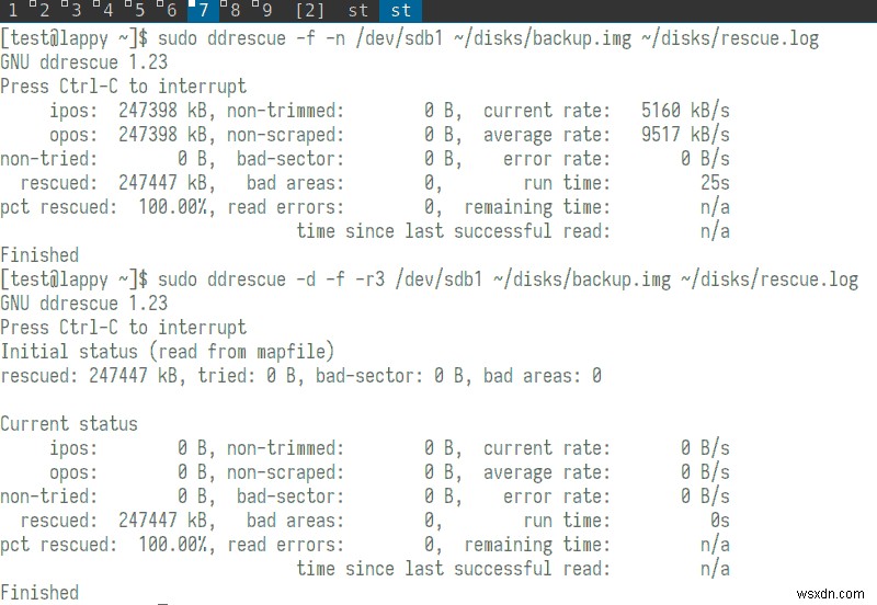 Linux用の最高のデータ回復ツールの7 