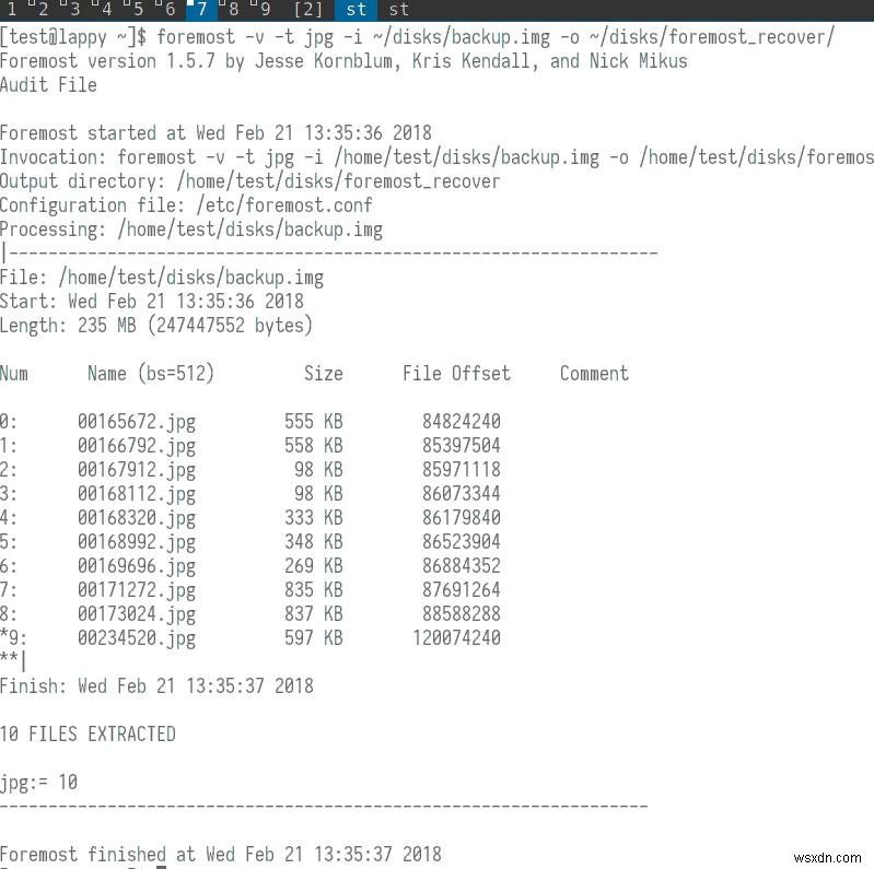 Linux用の最高のデータ回復ツールの7 