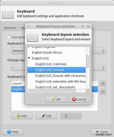 Linuxでキーボードレイアウトを変更する方法 