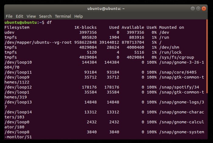 Linuxでディスク容量を確認および管理する方法 
