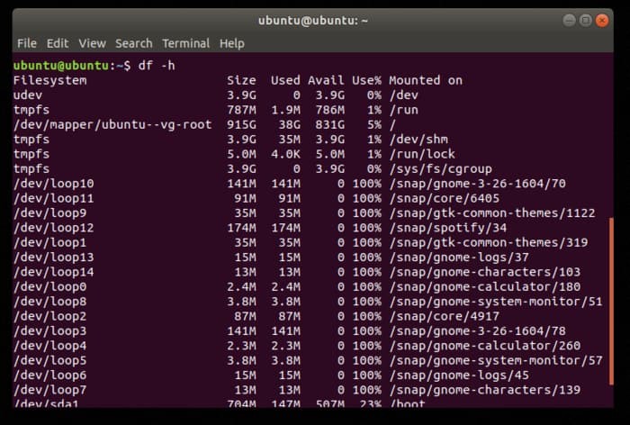 Linuxでディスク容量を確認および管理する方法 