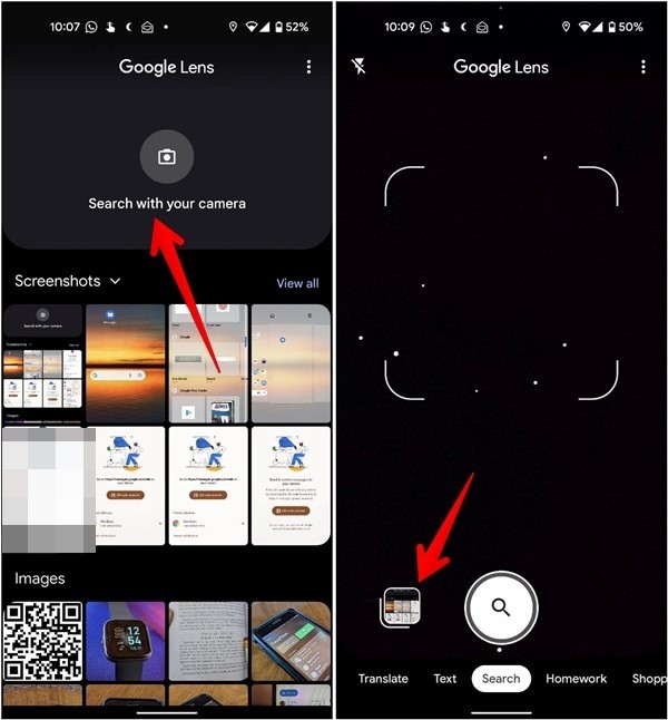 AndroidとiPhoneのスクリーンショットまたは画像からQRコードをスキャンする方法 