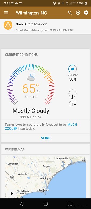 AndroidとiPhoneのための最高の天気アプリの10 