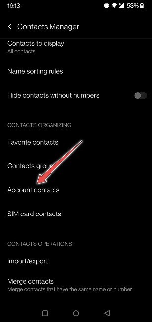 AndroidとiPhoneで連絡先のデフォルトアカウントを変更する方法 