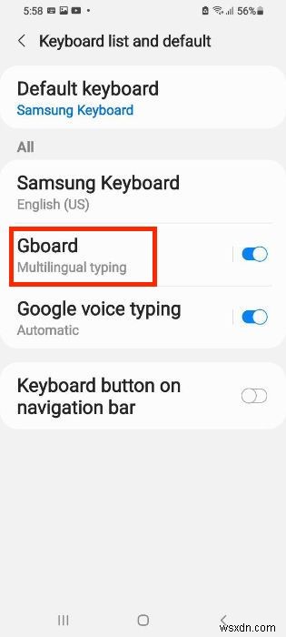 Gboardアプリでモールス信号を入力する方法 