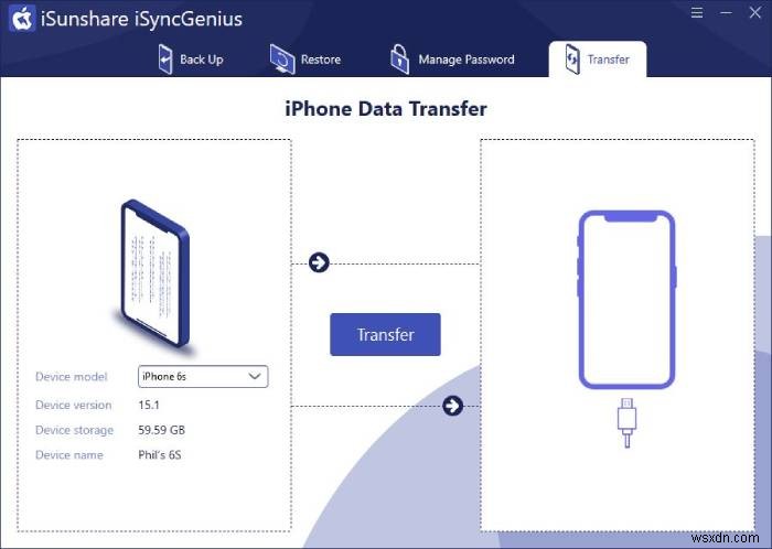 iSyncGeniusレビュー：iPhoneデータのバックアップと転送 