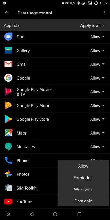 特定のAndroidアプリのインターネットアクセスを完全にブロックする方法 