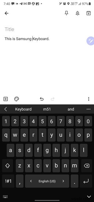 GboardとSamsungキーボードとSwiftKey：どちらが最適ですか？ 