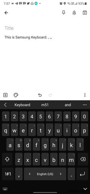 GboardとSamsungキーボードとSwiftKey：どちらが最適ですか？ 