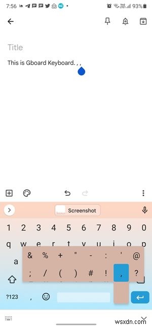 GboardとSamsungキーボードとSwiftKey：どちらが最適ですか？ 