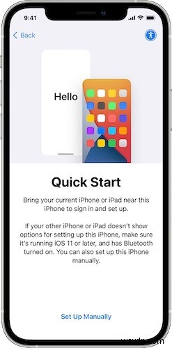 新しいiPhoneまたはiPadにデータを転送する方法 