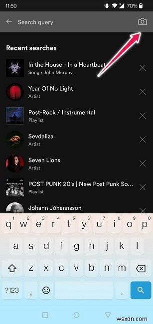 曲を共有するためにSpotifyコードを作成およびスキャンする方法 