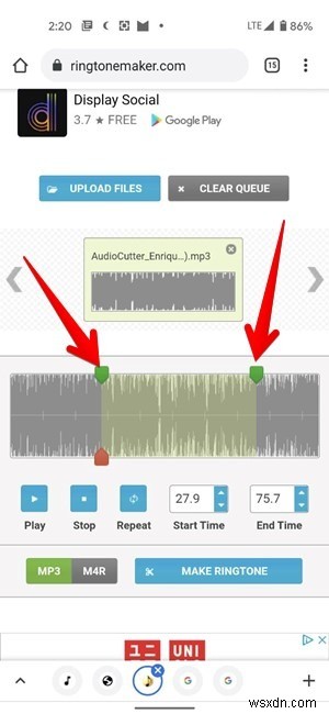 iPhoneとAndroidでカスタム着メロを作成して追加する方法 