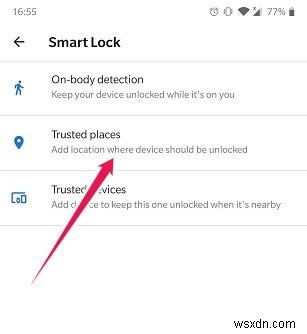 AndroidでSmartLockを設定して使用する方法 