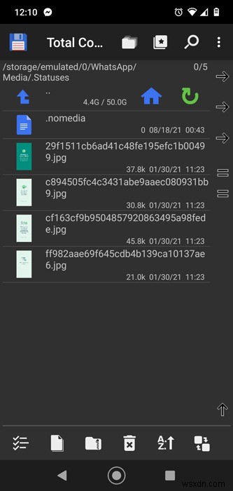 Androidで友達のWhatsappステータスを保存する方法 