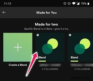 友達とSpotifyブレンドプレイリストを使用する方法 