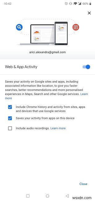 AndroidデバイスでWeb閲覧履歴をクリアする方法 