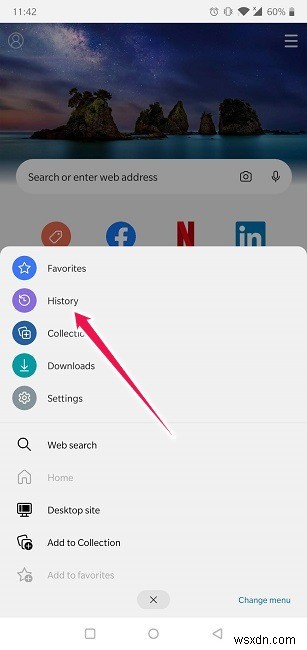 AndroidデバイスでWeb閲覧履歴をクリアする方法 