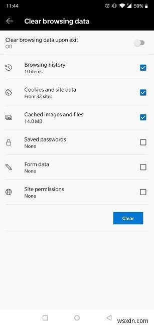 AndroidデバイスでWeb閲覧履歴をクリアする方法 