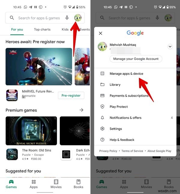 GooglePlayストアのマイアプリが表示されない場合の上位7つの修正 