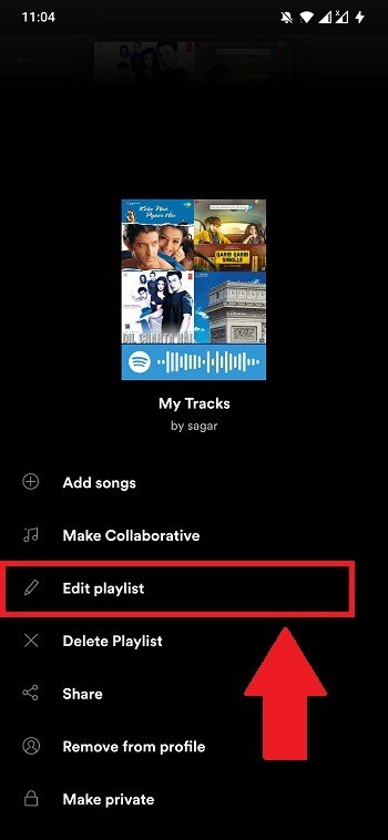 AndroidでSpotifyプレイリストの画像を変更する方法 