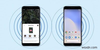 Androidでファイルやアプリを近くの共有と共有する方法 