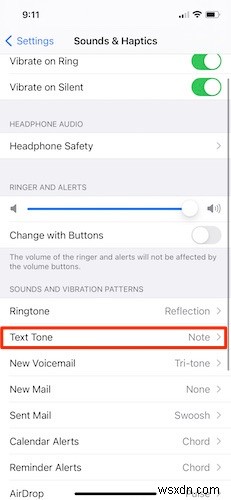 iPhoneで送信メッセージの音をオフにする方法 
