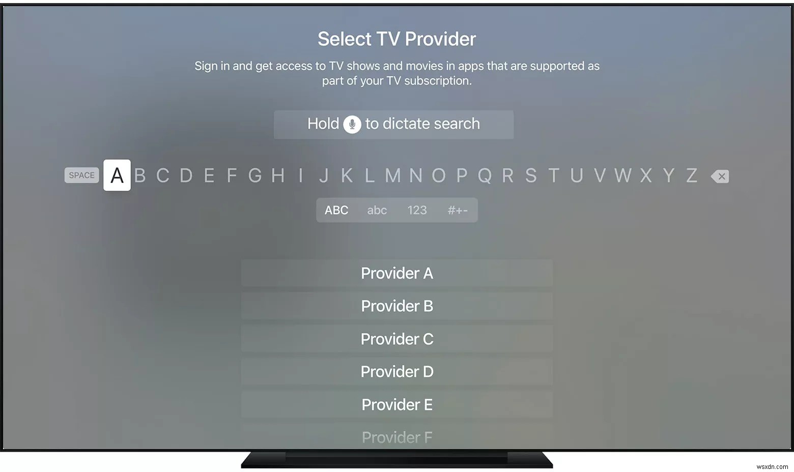 iOSおよびAppleTVにTVプロバイダーを追加する方法 