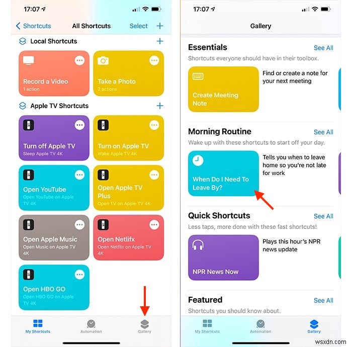 iPhoneとiPadでSiriショートカットを作成する方法 