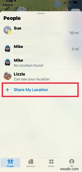 iOSでの位置情報共有の完全ガイド 