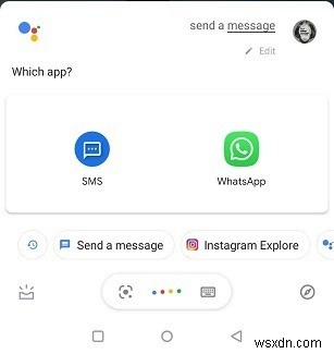 AndroidでGoogleアシスタントを使用してメッセージを送受信する方法 