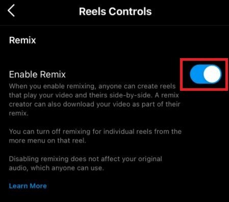 RemixでInstagramリールを使用する方法 