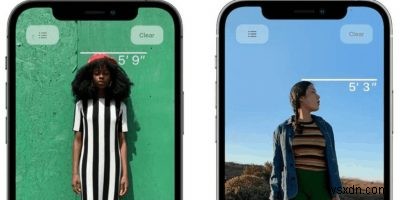 iPhone12Proで人の身長を測定する方法 