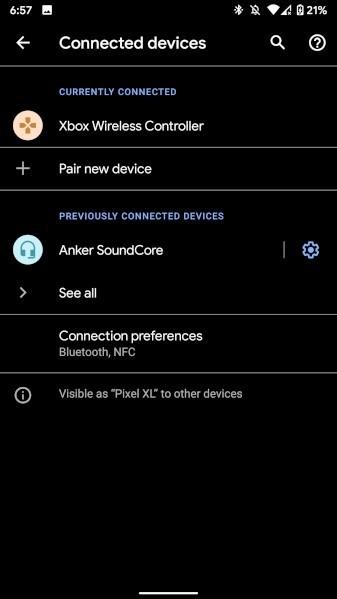 AndroidでXboxコントローラーを接続する方法 