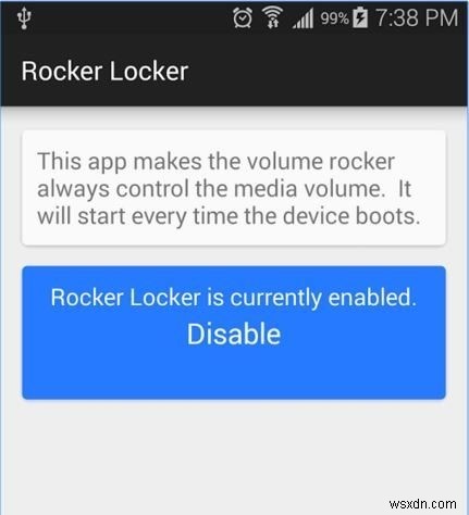 Androidで音量ボタンをブロックする方法 