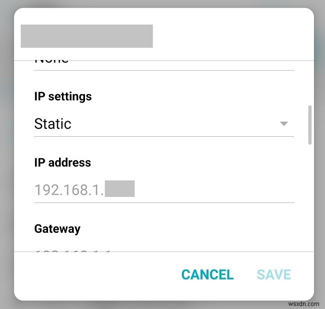 AndroidでIPアドレスの取得エラーを修正する方法 