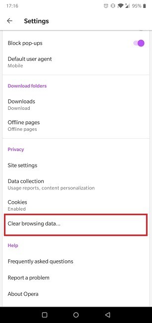AndroidブラウザでCookieを有効にする方法 