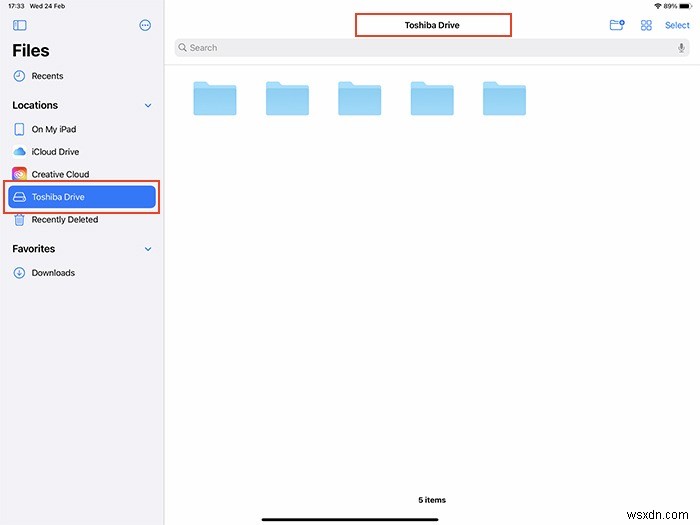 外部ストレージをiPadに接続する方法 