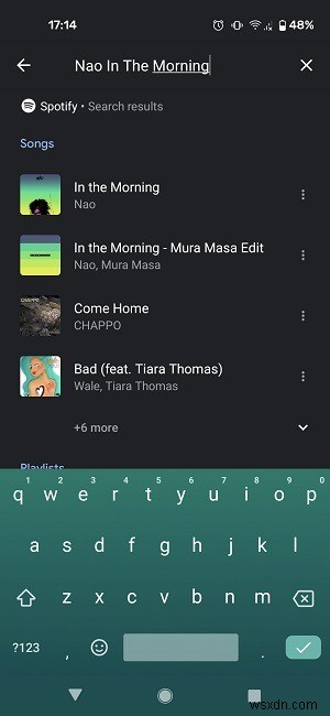 AndroidでSpotifyの曲をアラームとして設定する方法 