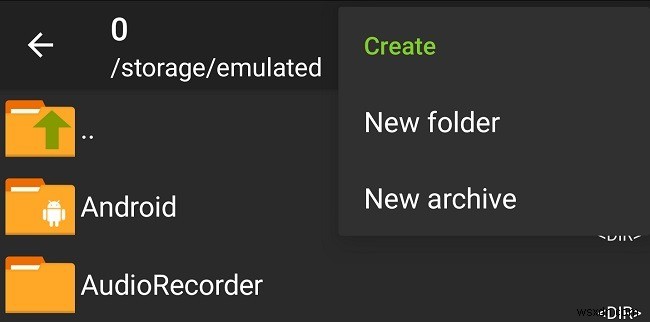 ZArchiverを使用してAndroidでファイルを圧縮および抽出する方法 