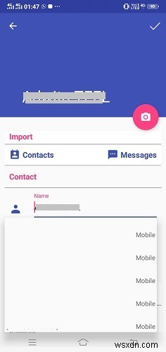 Androidで特定の連絡先からの通話やテキストメッセージを非表示にする方法 
