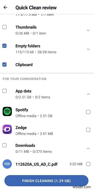 Androidで簡単にキャッシュをクリアする方法 