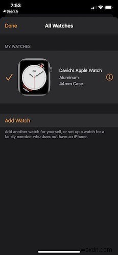 AppleWatchを新しいiPhoneに切り替える方法 