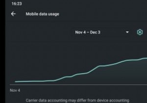 Androidでアプリがモバイルデータを使用しないようにする方法 