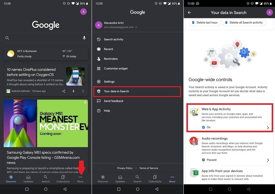 AndroidでGoogleのDiscoverフィードをカスタマイズする方法 