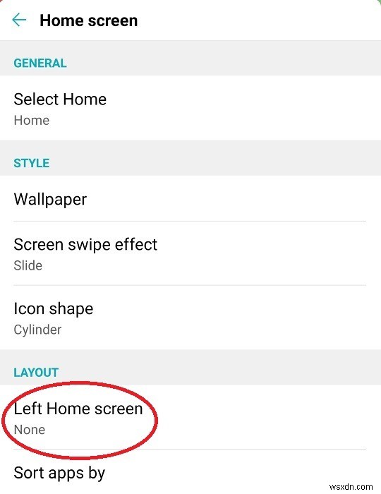Androidでホーム画面を割り当てる方法 