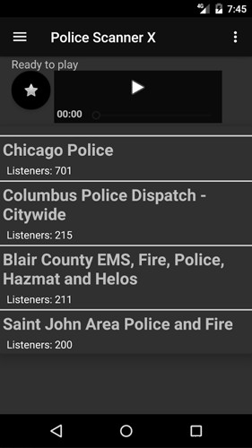 最高の警察スキャナーアプリの4つ（iOS / Android） 